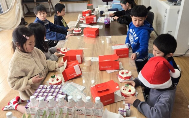 しののべーす　クリスマスケーキ